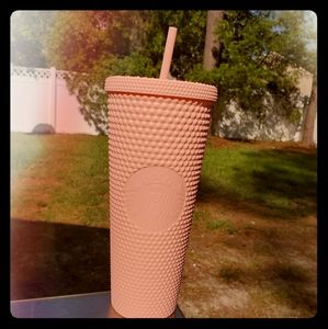 Starbucks Pink Textured Tumbler